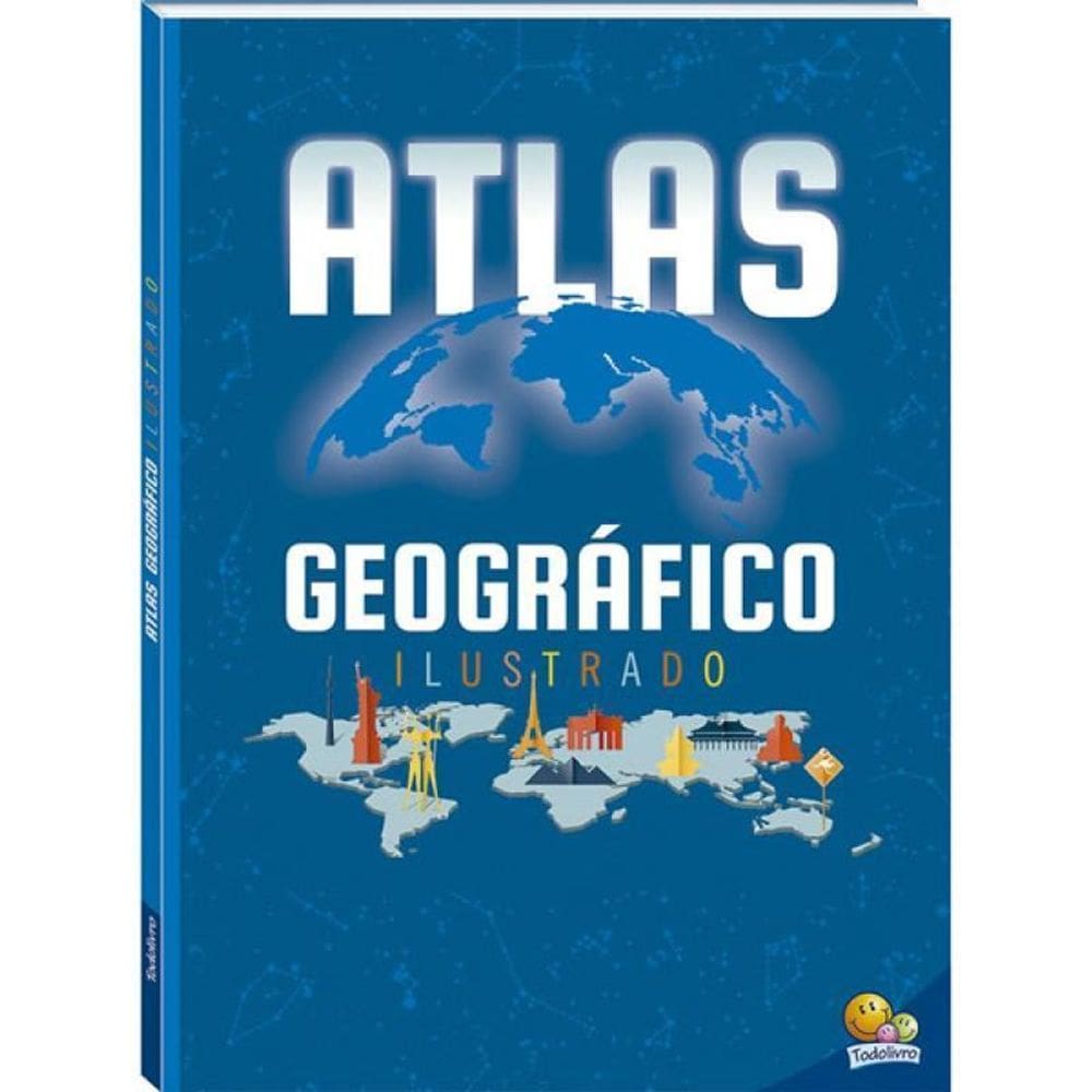 Livro Atlas Geográfico Ilustrado