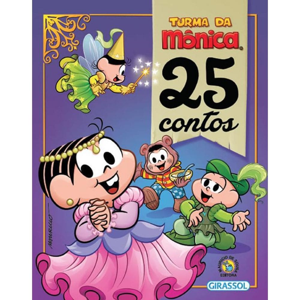 Livro Turma Da Mônica - 25 Contos  Brochura