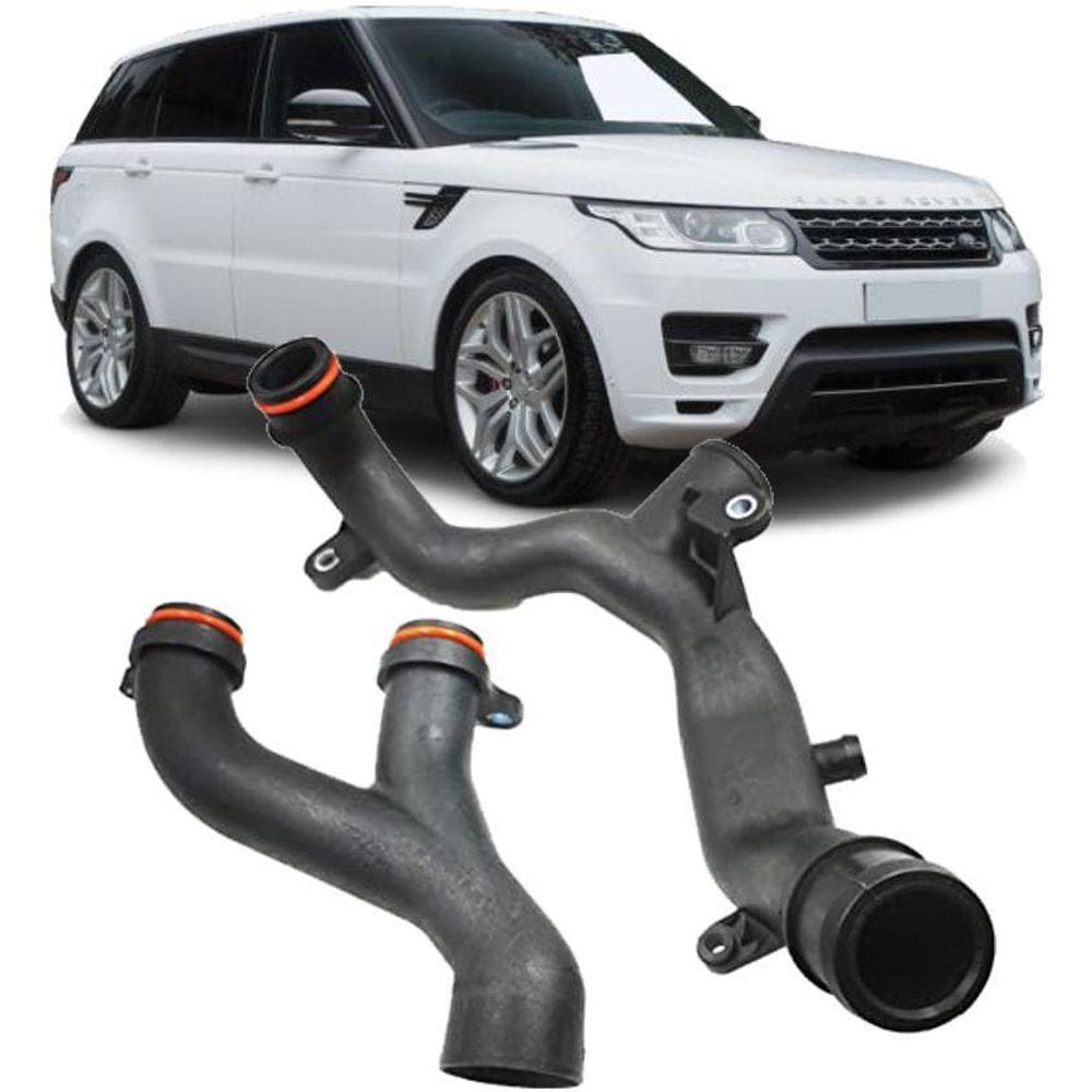 Par De Tubo De Refrigeração Jaguar F-Pace E Velar