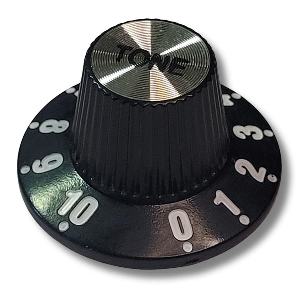 Knob Black Guitarra Vintage Tone Preto - Unidade