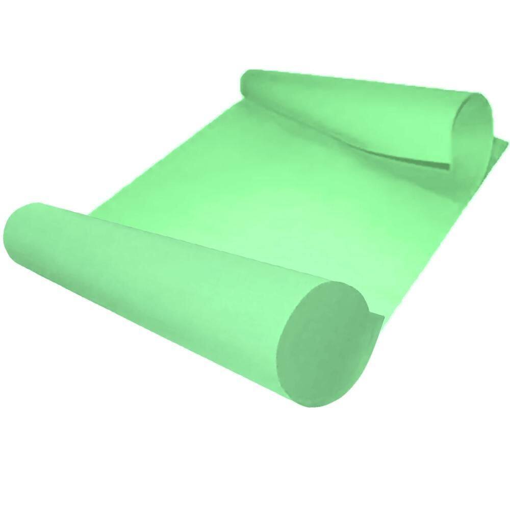 Kit 86 Folhas De Cartolina Verde Claro 140G/M2 50Cm X 65Cm