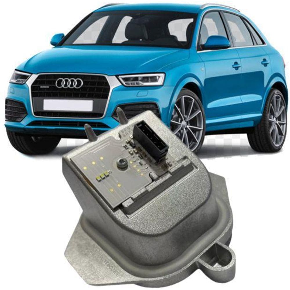 Modulo Reator Led Drl Farol Esquerdo Audi Q3 2016 À 2019