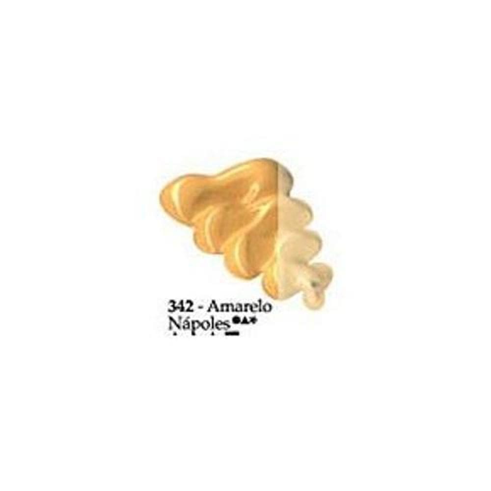 Tinta Oleo Oil Colors 20Ml 342 Amarelo Napolis - 141230342