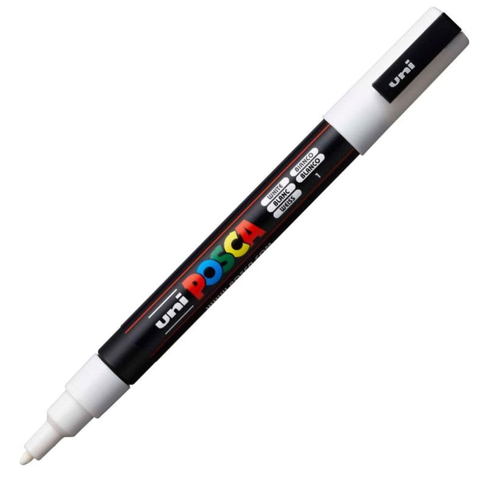 Caneta Posca PC 3M branco Uni Ball