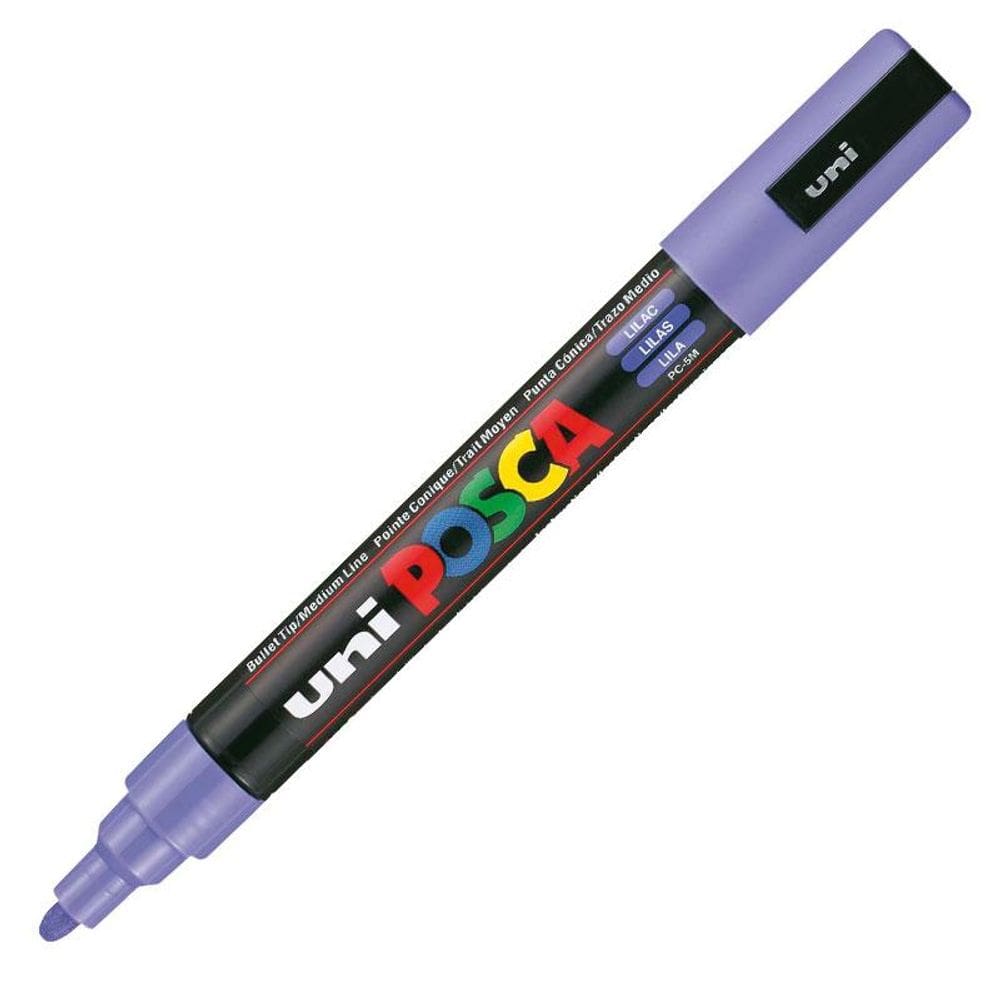 Caneta Posca PC 5M lilás Uni Ball