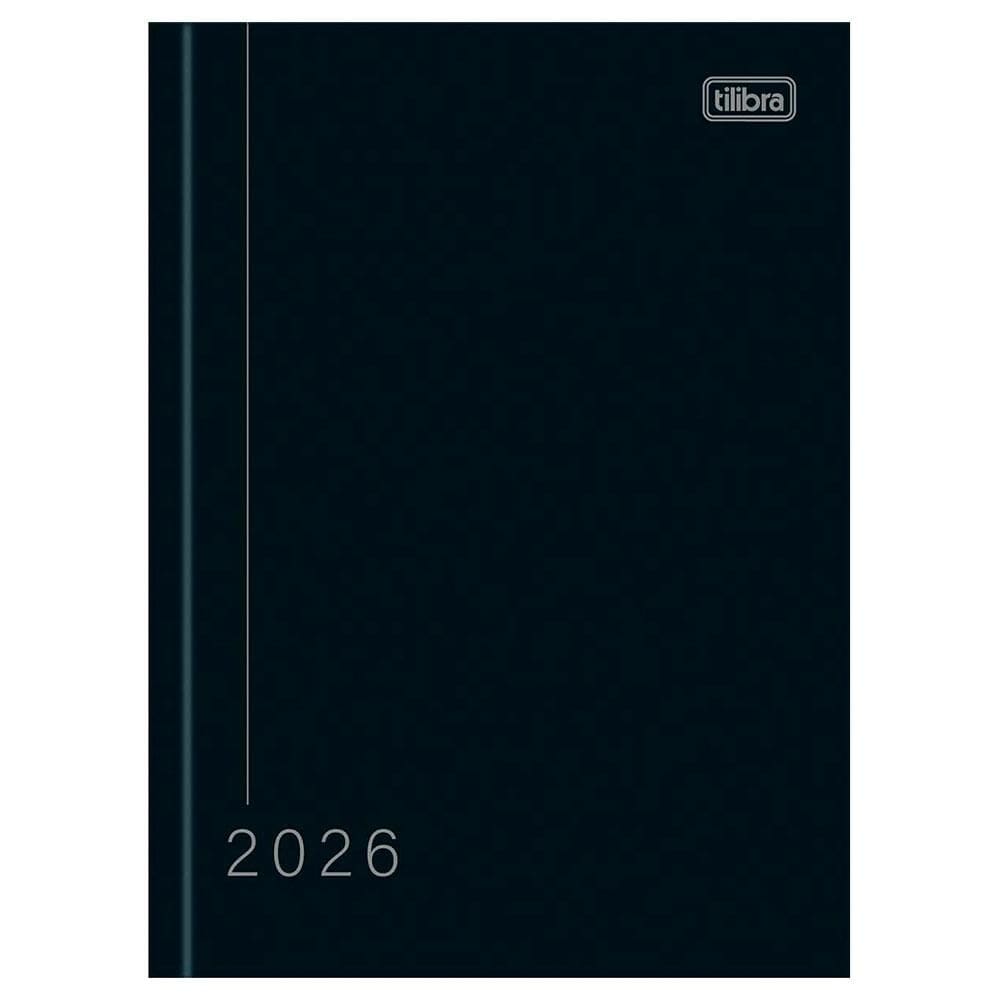 Agenda executiva costurada diaria Pepper 2026 Tilibra