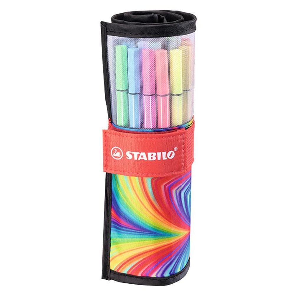 Caneta hidr Pen 68 6825 estojo 25 unid Stabilo