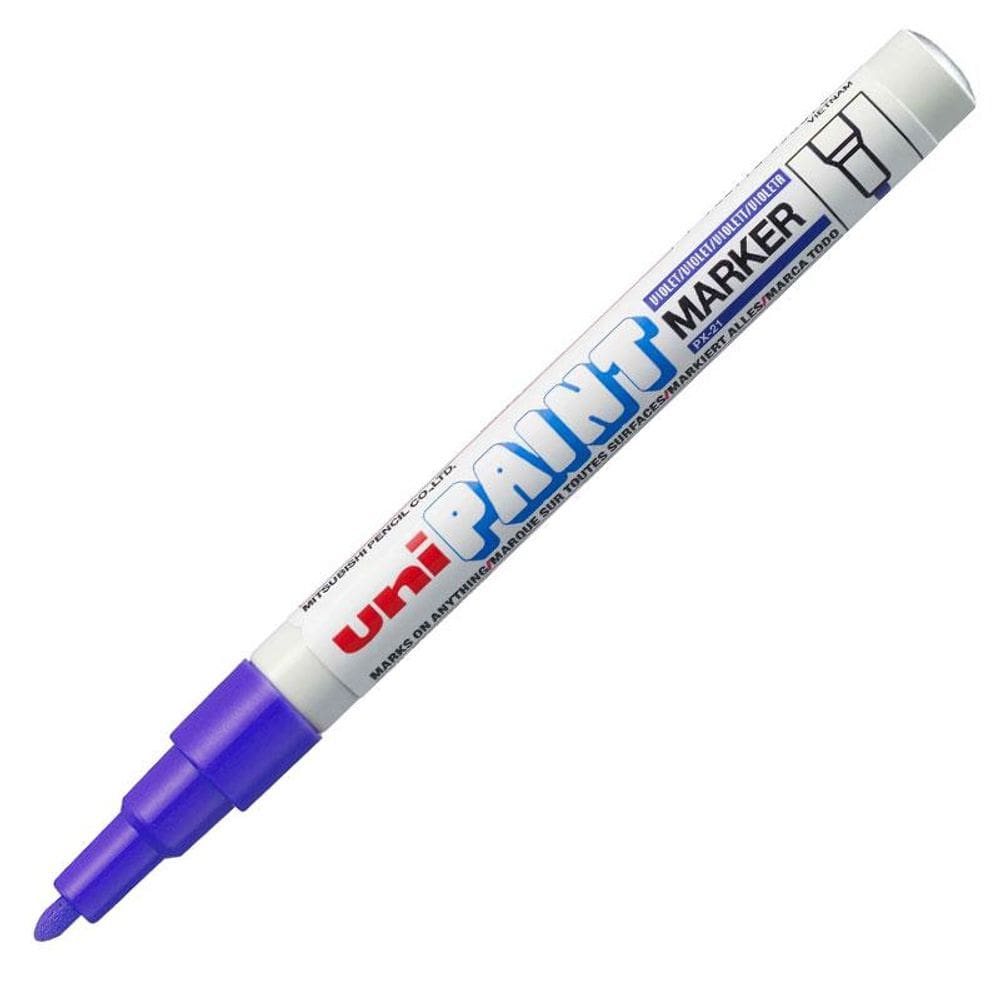 Pincel marcador permanente violeta PX 21 Uni Paint