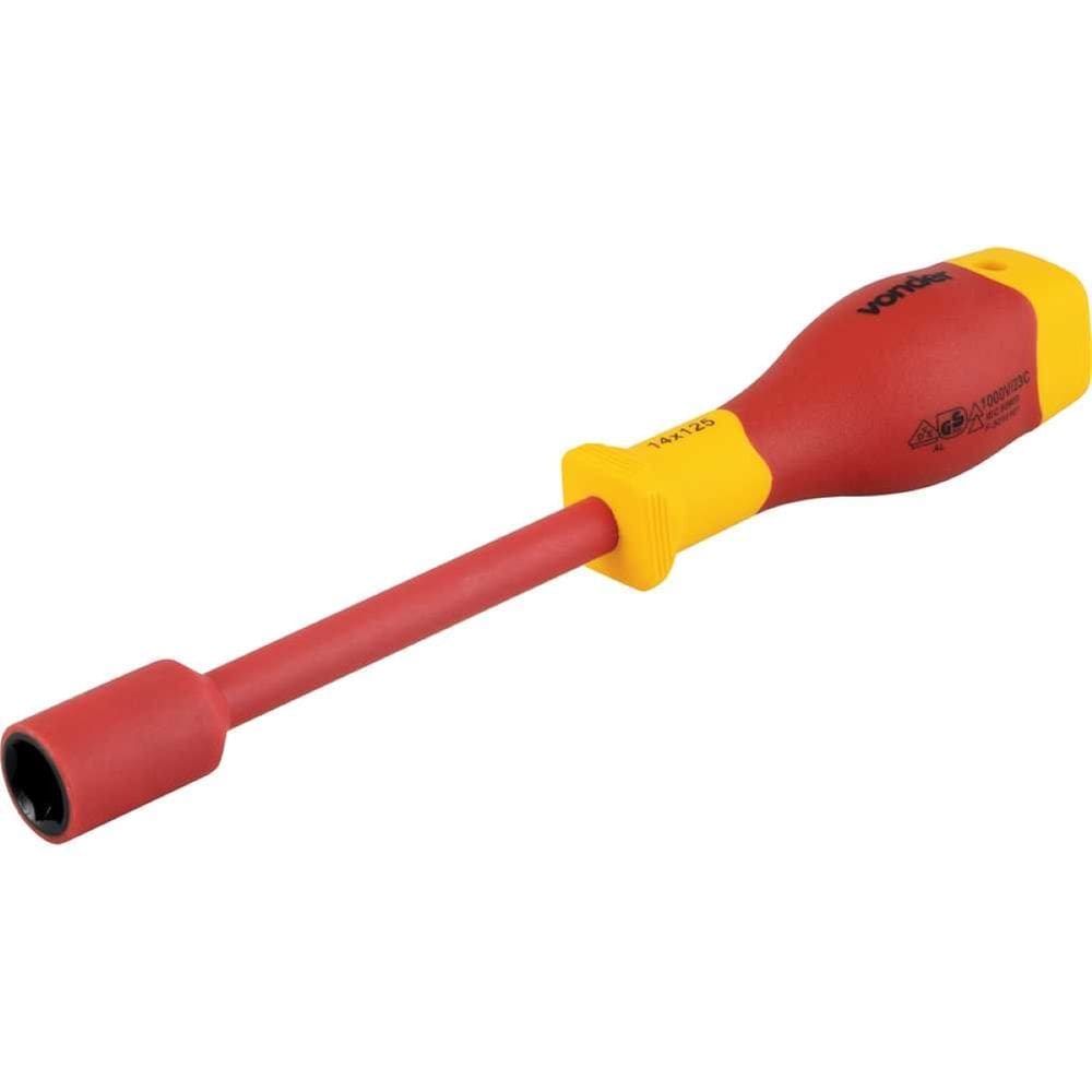 Chave Canhão 14mm VDE CRV Isolado 1000V Vonder