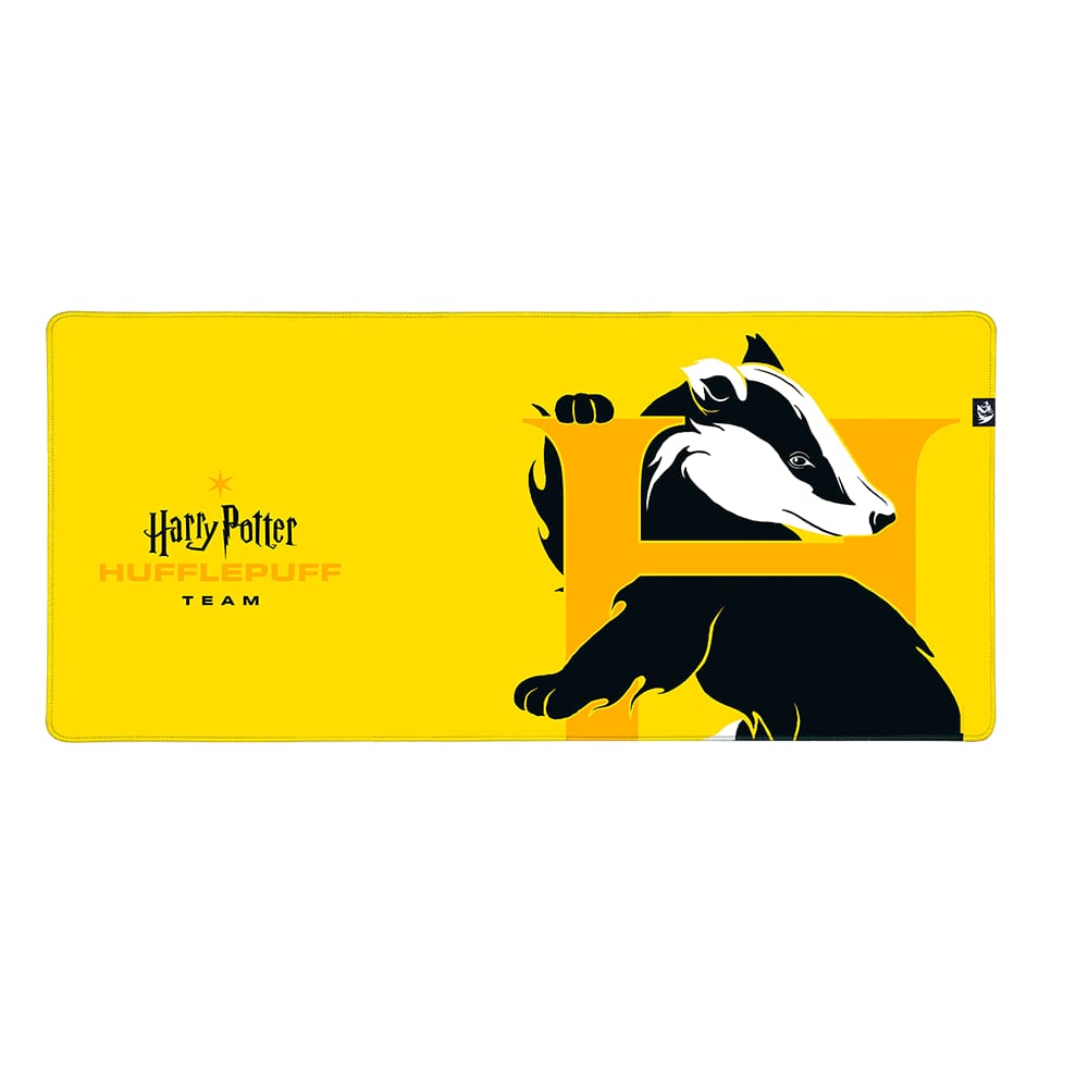 Mousepad Gamer Redragon Harry Potter Hufflepuff Amarelo 90x40cm