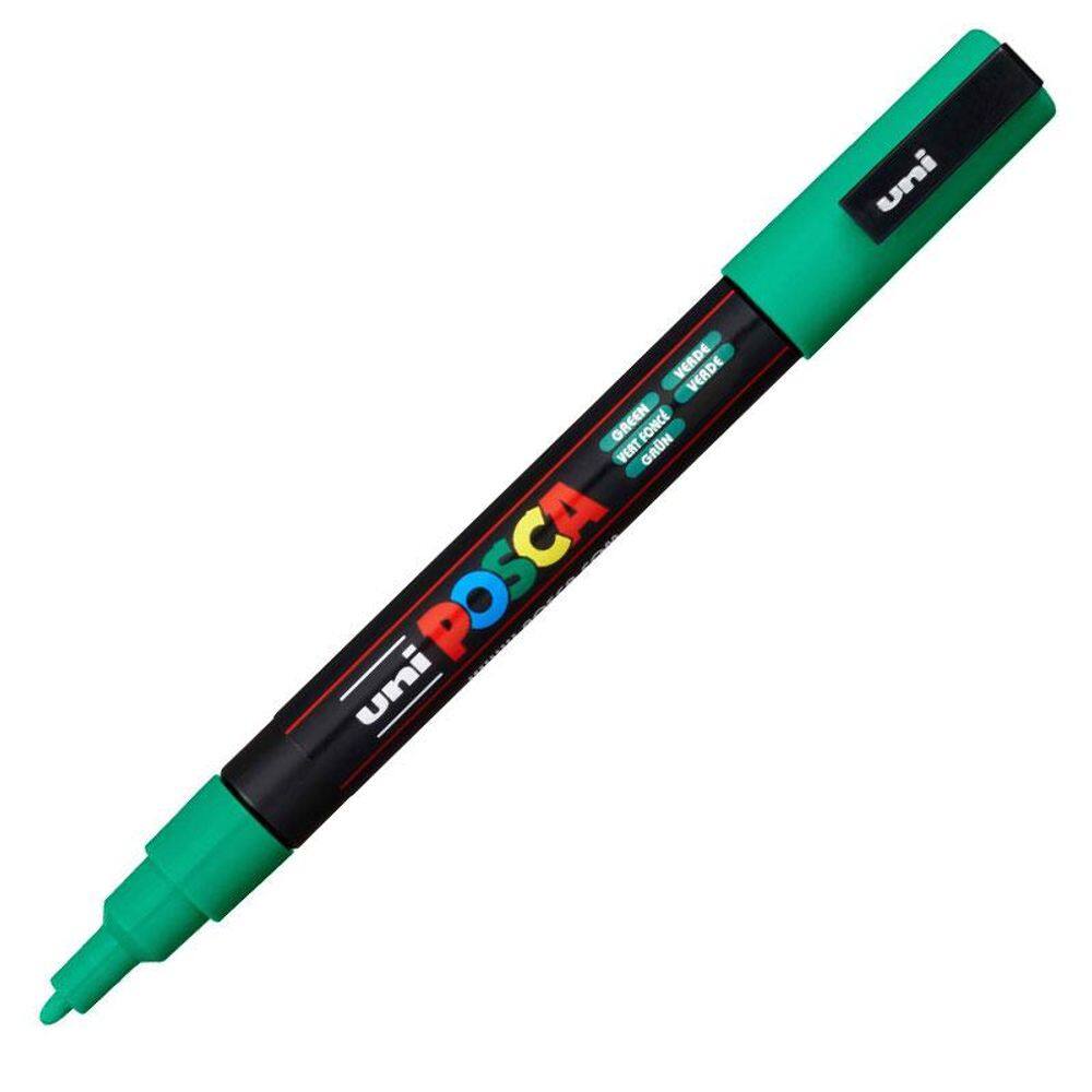 Caneta Posca PC 3M verde Uni Ball