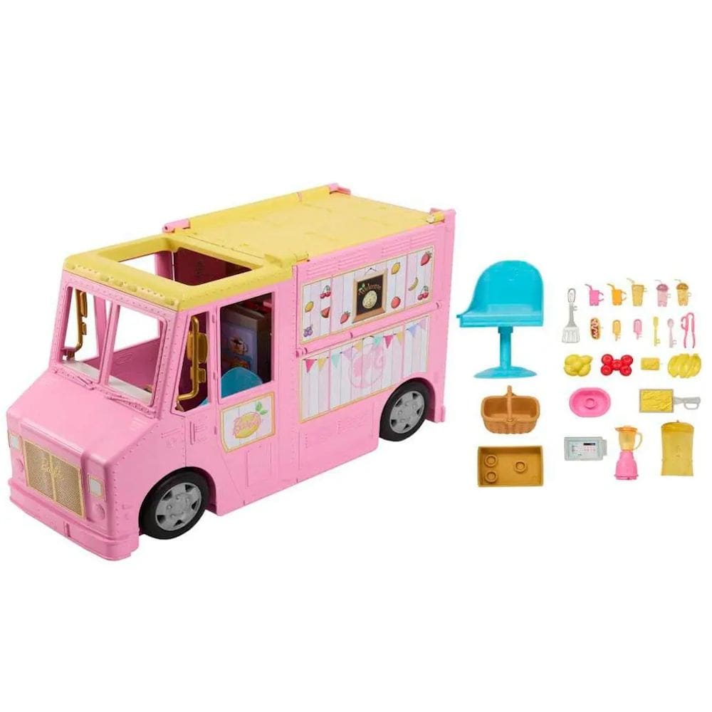 Playset Barbie Profissões Caminhão de Limonada - Mattel