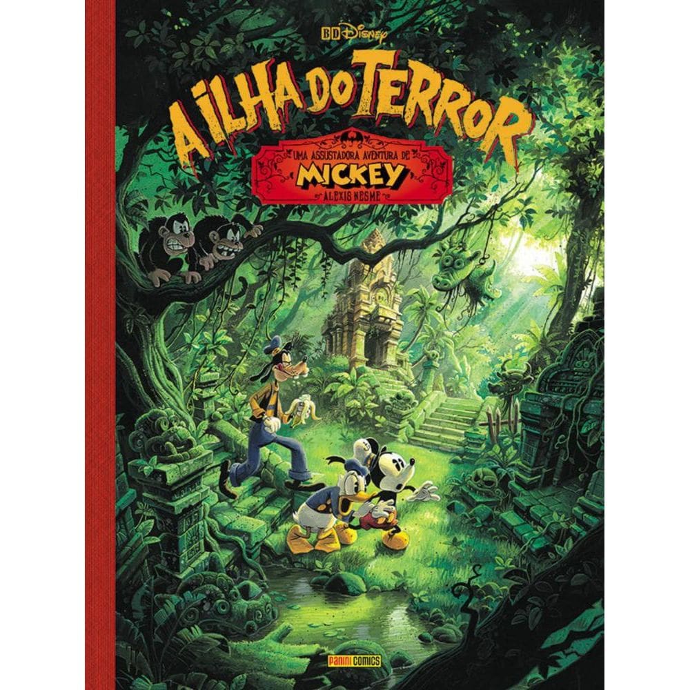 A Ilha Do Terror (BD Disney)