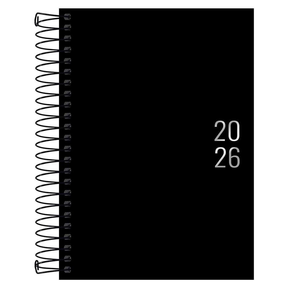 Agenda executiva espiral diária Napoli 2026 Tilibra