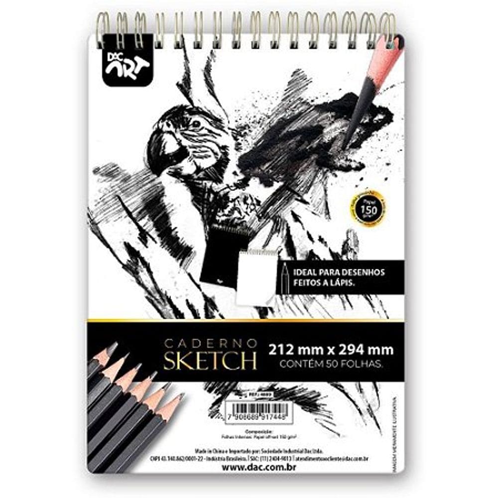 Caderno De Desenho Sketchbook