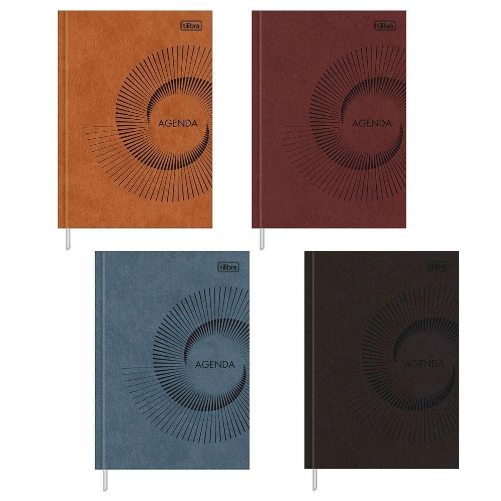 Agenda executiva diária permanente Prátika 2026 Tilibra