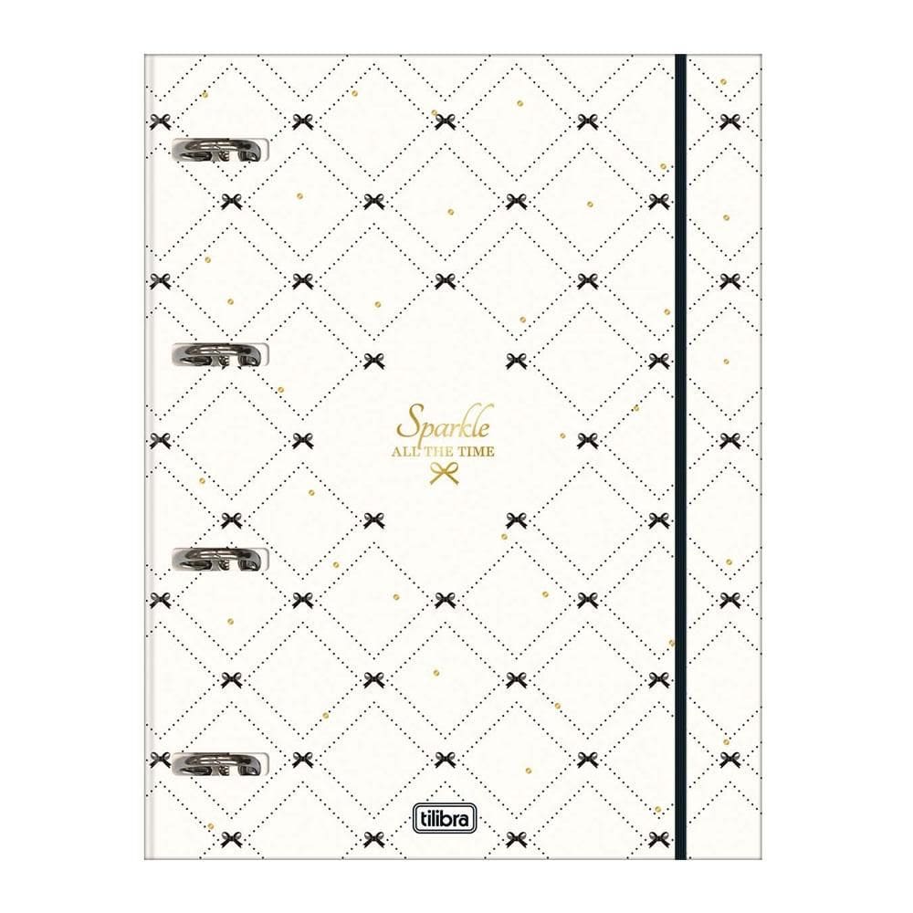 Fichário universitário 4 argolas West Village 396729 Tilibra