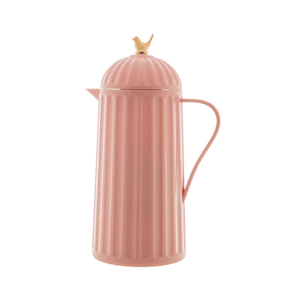 Garrafa Térmica De Plástico 1 L Bird Rosa Wolff