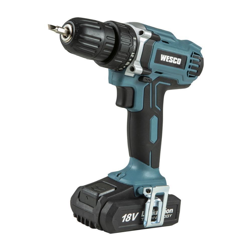Furadeira E Parafusadeira Impacto 18V Bivolt Wesco