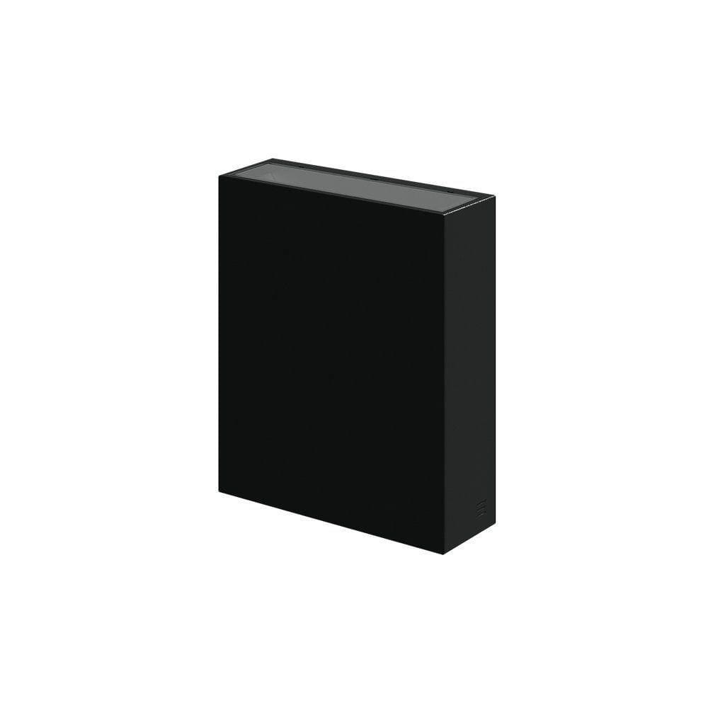 Arandela Stella Wall Plus Led 2 Fachos Abertos Ip65 10w Bivolt Preto - 3000k - Luz Amarela