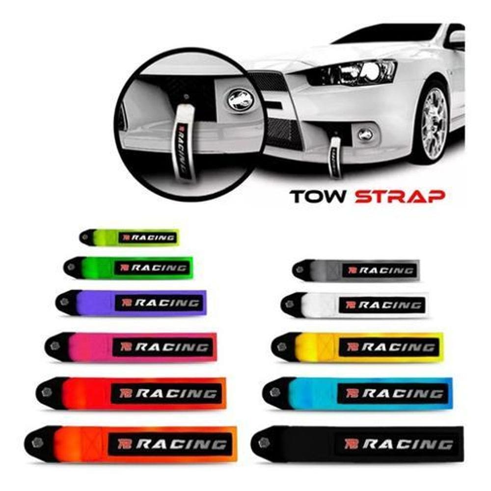 Tow Strap Fita De Reboque Flexível Esportivo