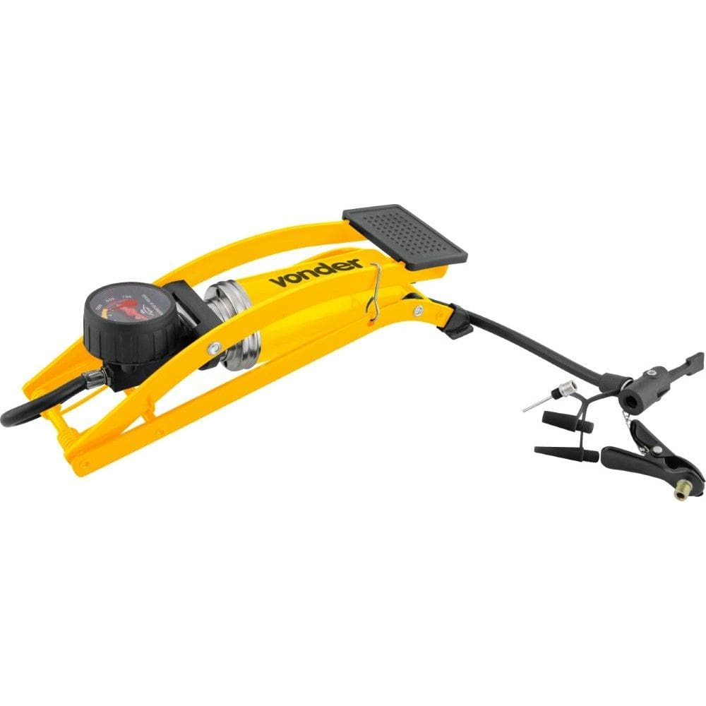 Bomba De Ar Para Encher Pneus Com Pedal Vonder