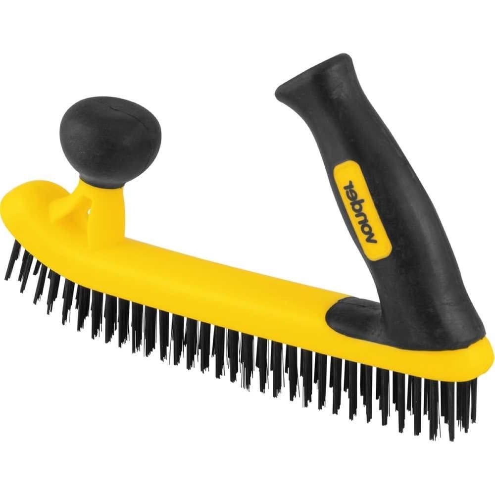 Escova Manual Aço 5 Fileiras Cabo Ergonômico Vonder