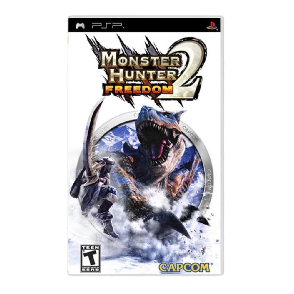 Jogo Monster Hunter Freedom 2 Psp Americano