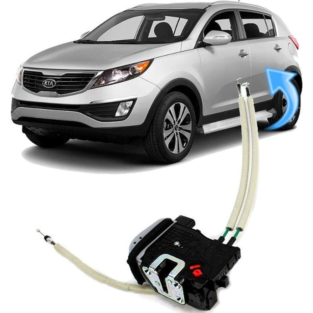 Fechadura Eletrica Porta Sportage 2.0 2011 À 2016 - Esquerda