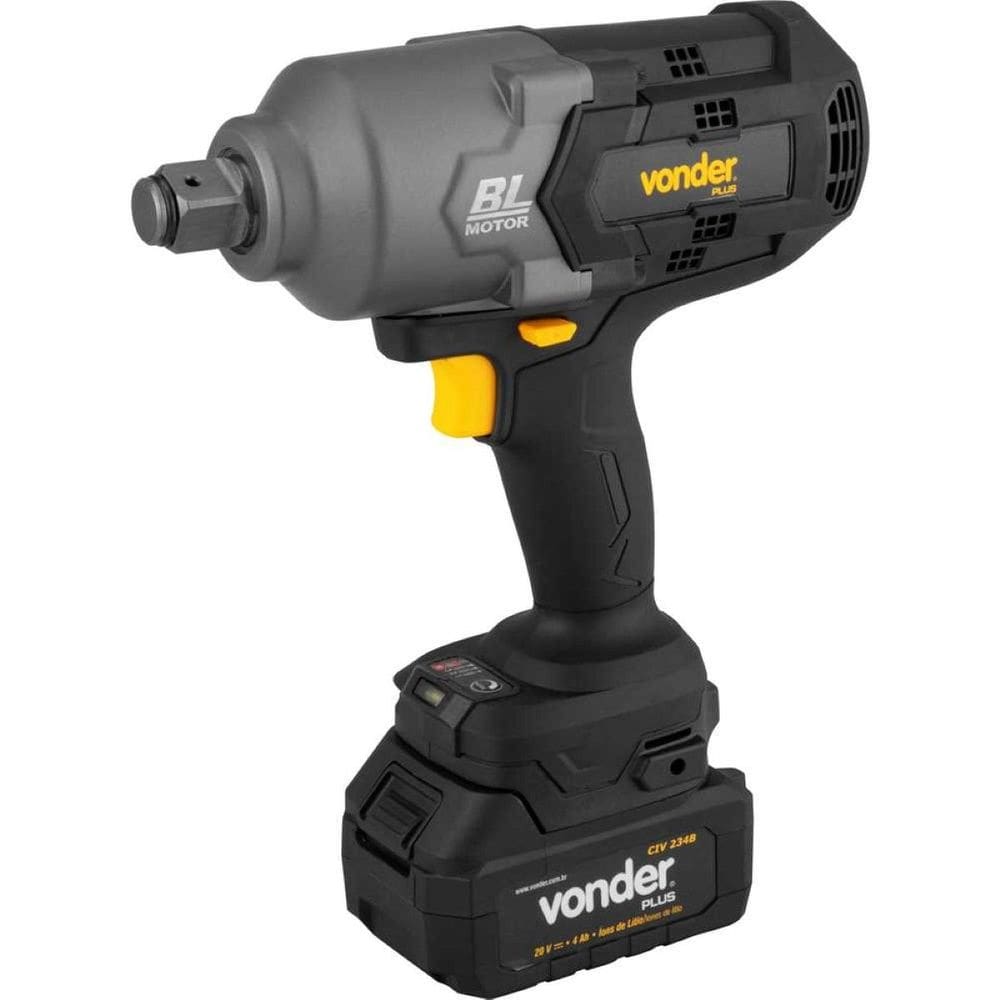 Chave Impacto à Bateria 3/4`` 20V Bivolt CIV234B Vonder Plus