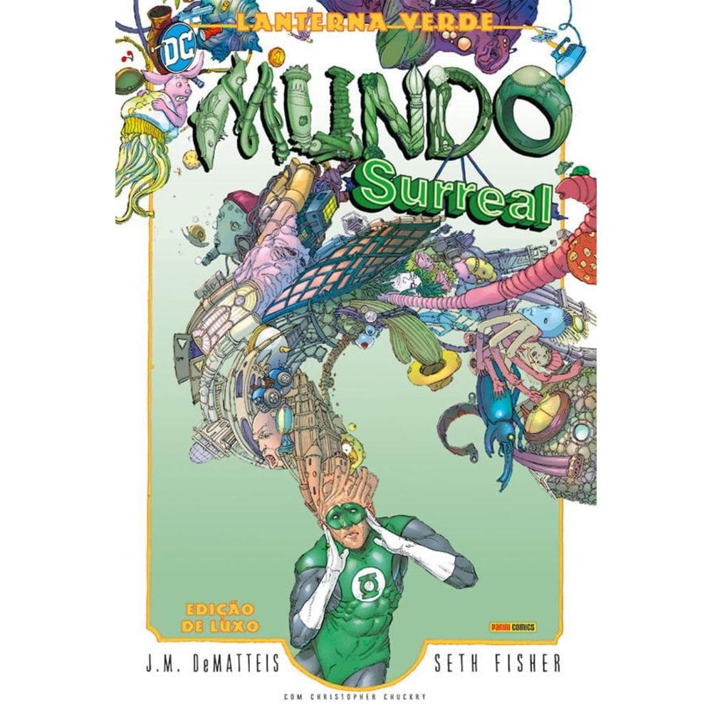 Lanterna Verde: Mundo Surreal (DC Deluxe)