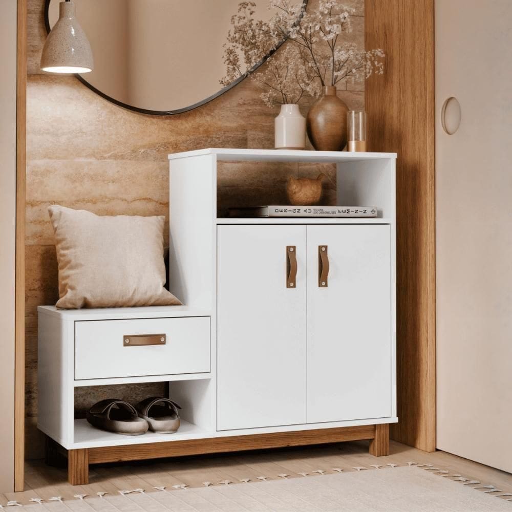 Sapateira Multiuso Utah Branco