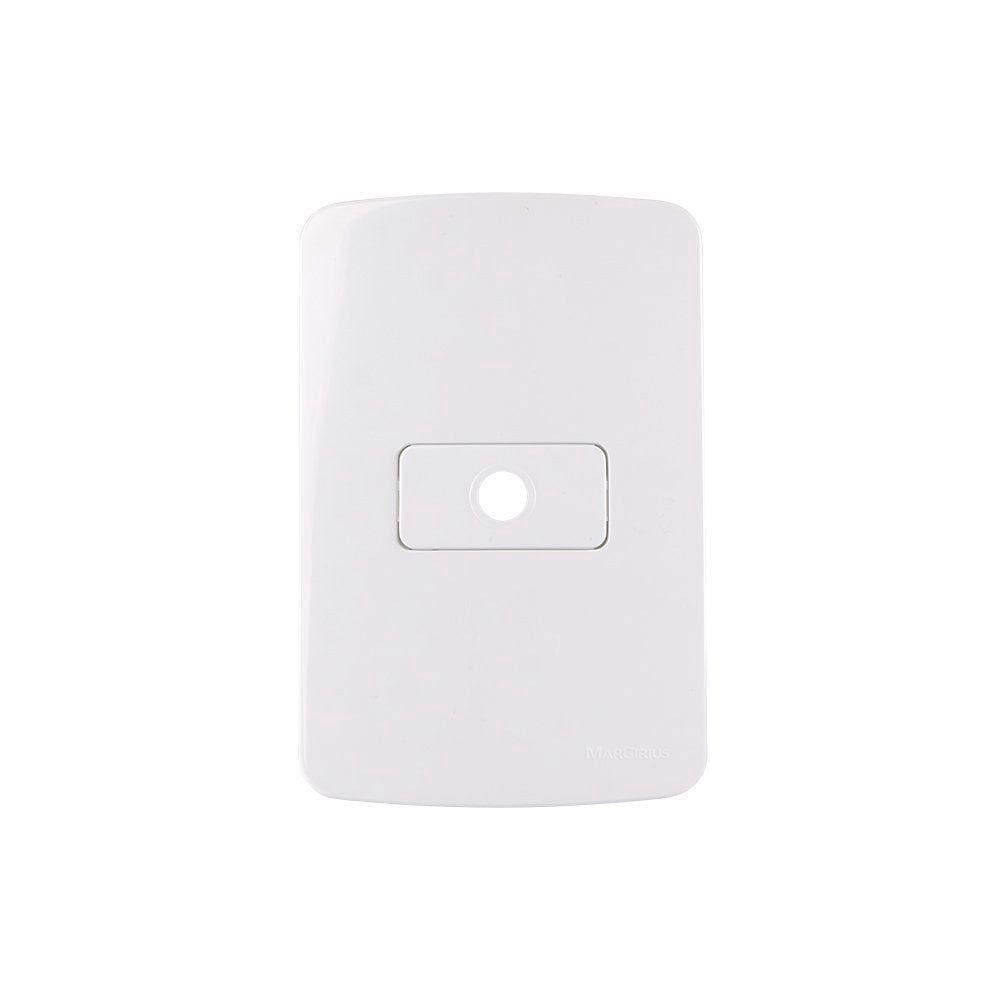 Saída De Fio Margirius B3 Com Placa 4x2 Branca