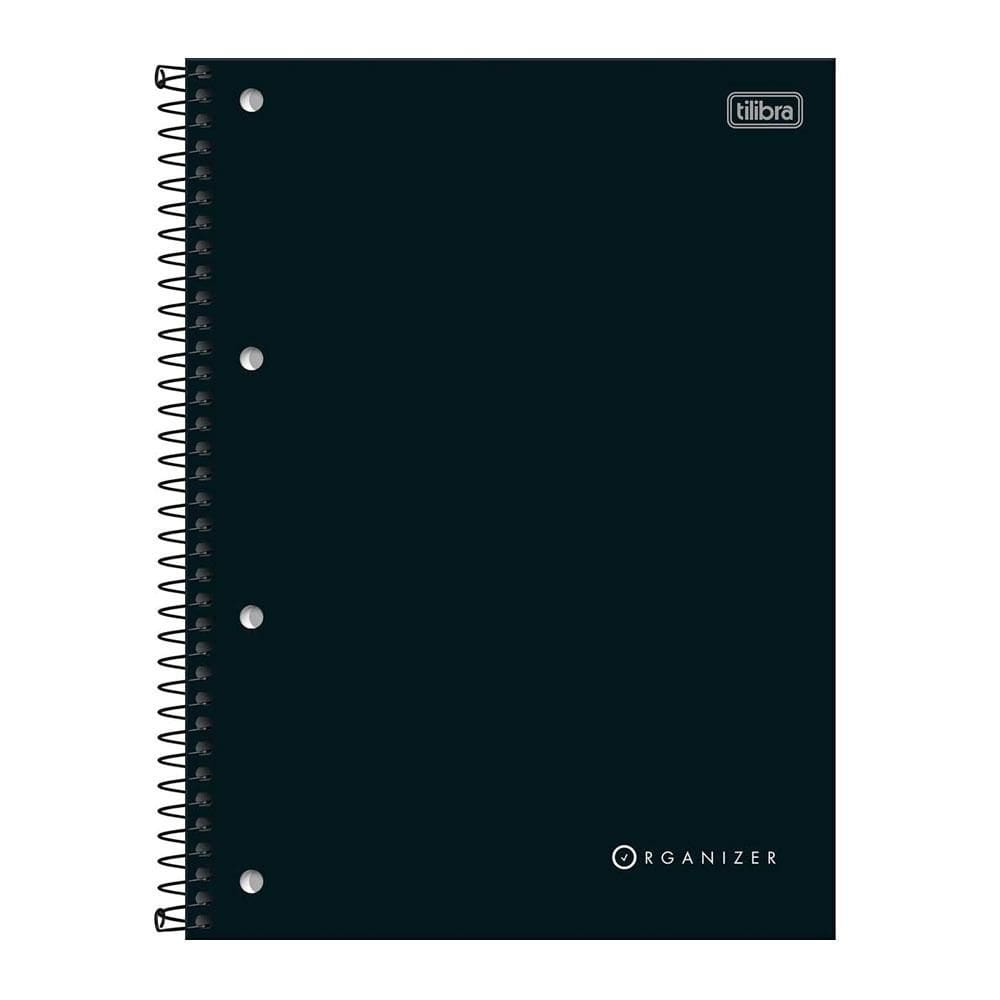 Caderno executivo universitário 80fls Organizer Tilibra