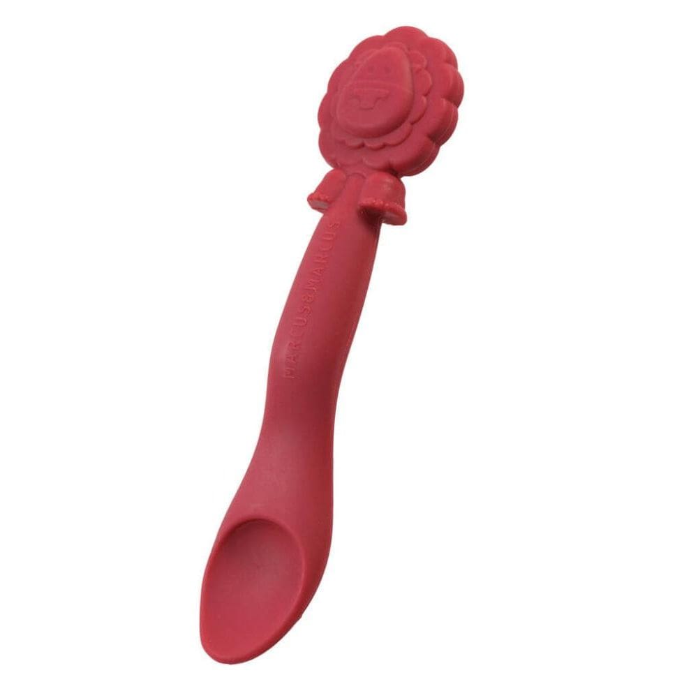 Colher em Silicone Leão Vermelho - MarcusMarcus
