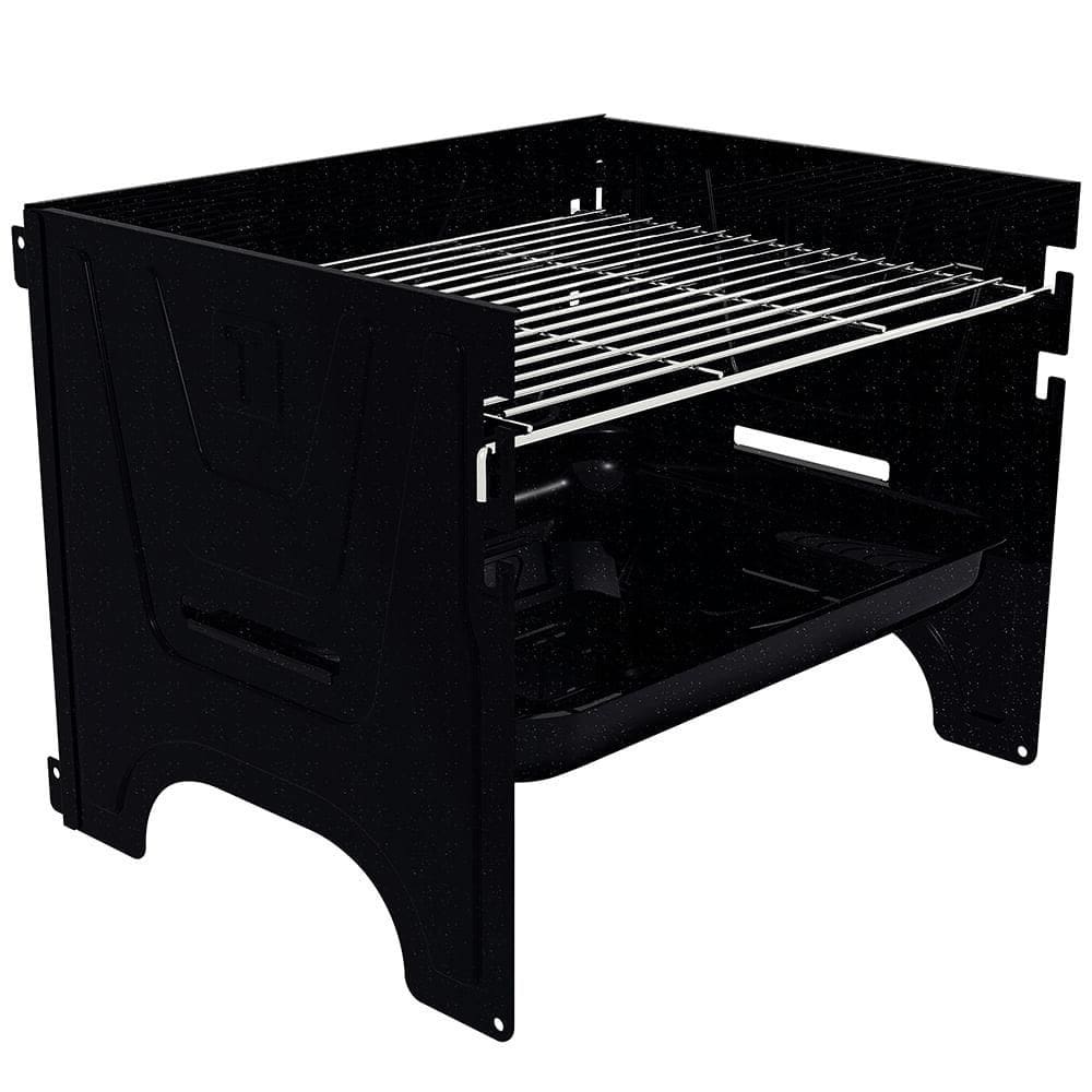 Churrasqueira Portátil à Carvão Preta – Tramontina