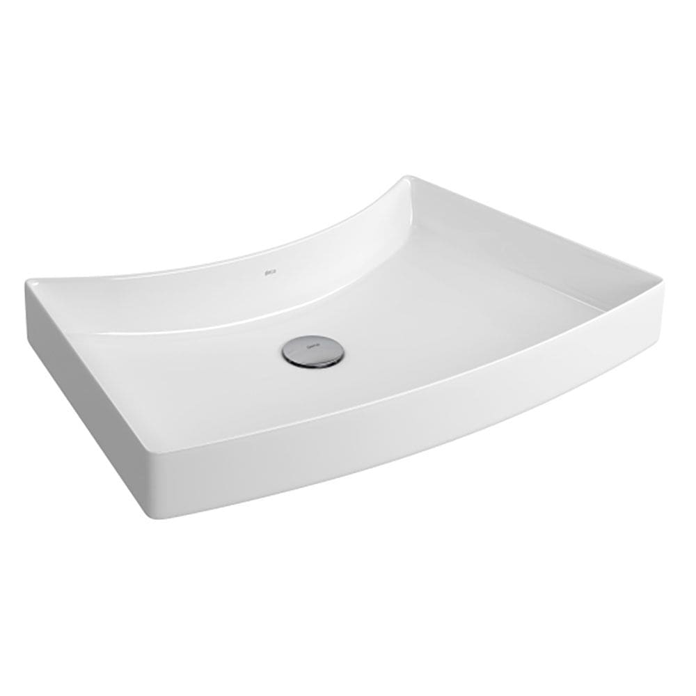 Cuba de Sobrepor Mesa Posterior 39X60,5cm Branco - L.127.17