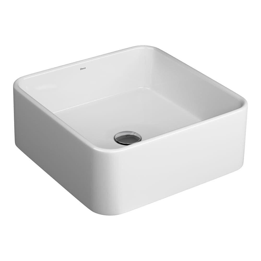 Cuba de Apoio Lavatório Quadrada 40X40cm Branco - L.260.17