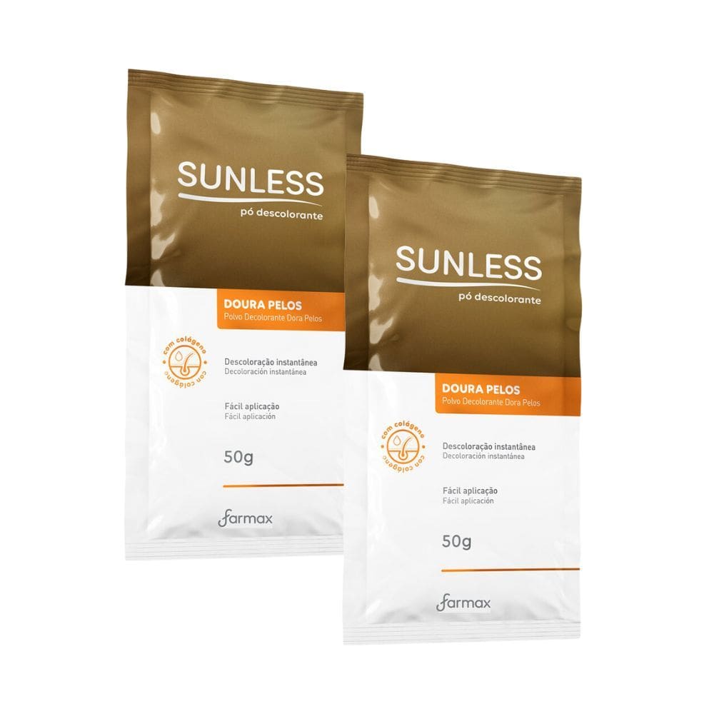 Kit 2 Descolorante Sunless Doura Pelos 50g