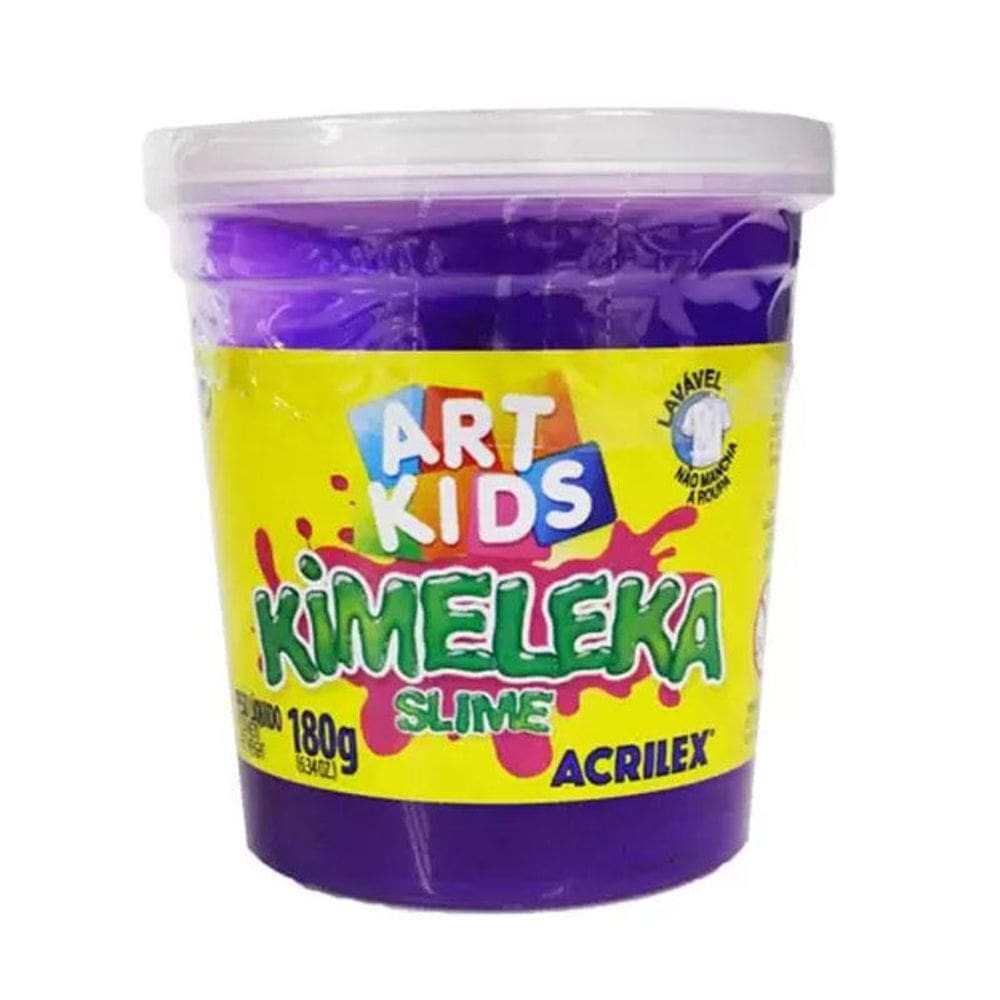 Kimeleka Slime Art Kids 180g Violeta 516 Acrilex
