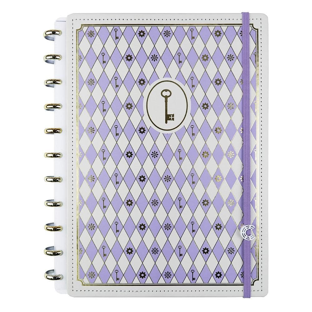 Caderno inteligente médio Purple Key by Isa Akkari CIMD3367