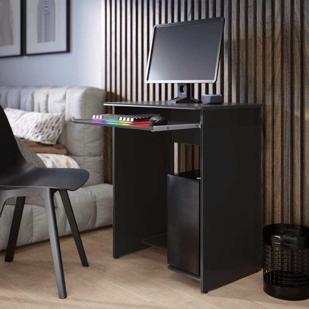 Escrivaninha Mesa Para Computador Suiça Preto