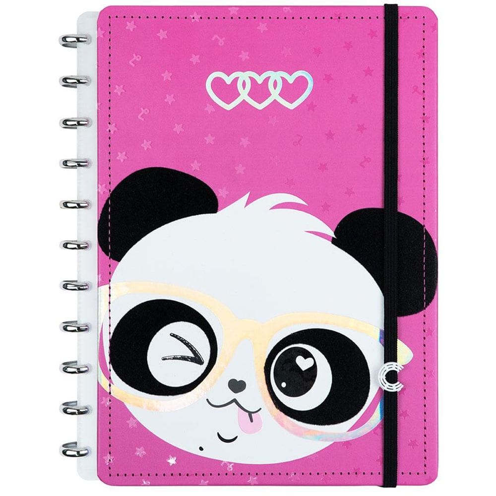Caderno inteligente grande Pandalu Glow by Luluca