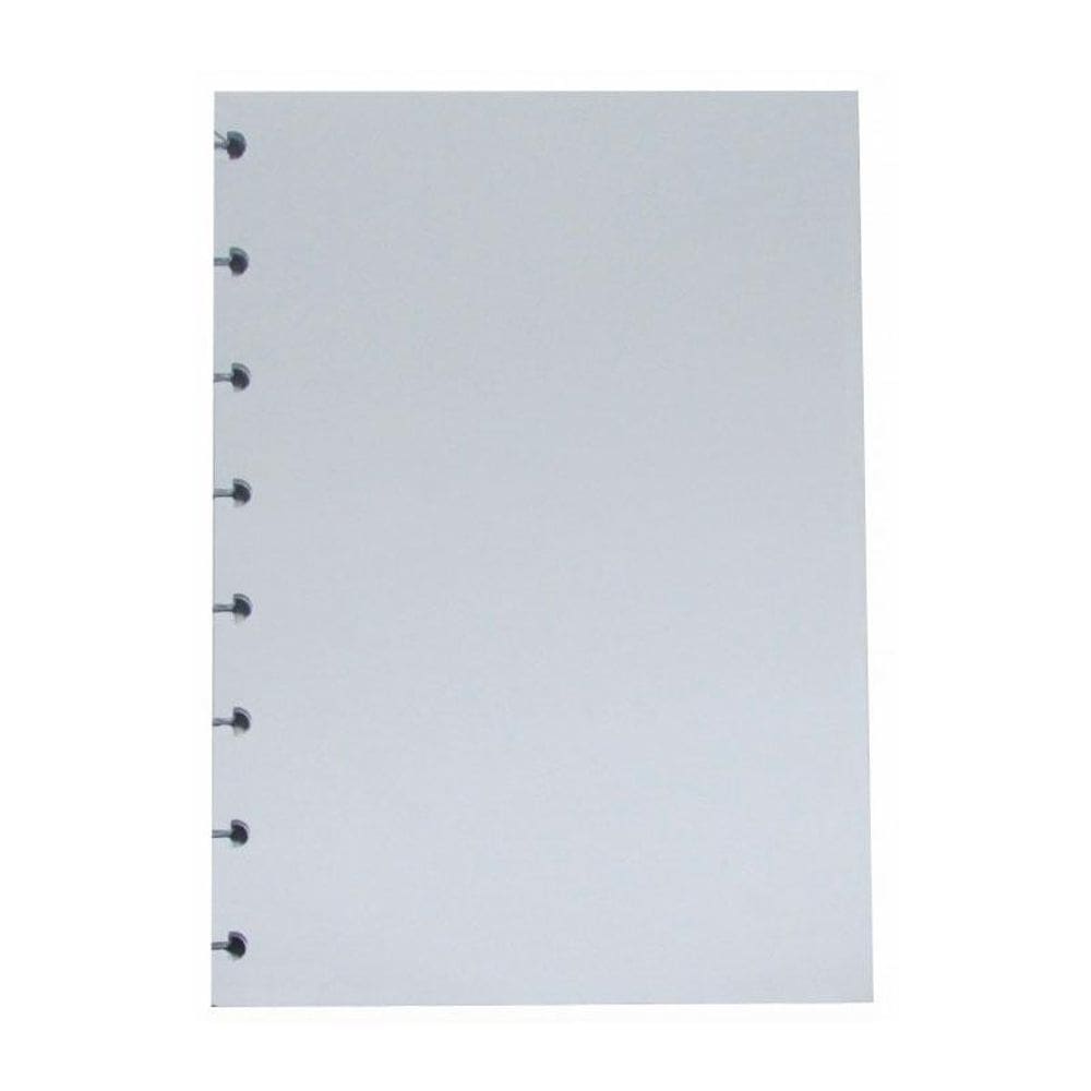 Bloco refil A5 sem pauta branco 90g com 50 folhas CIRA2002 Caderno Inteligente