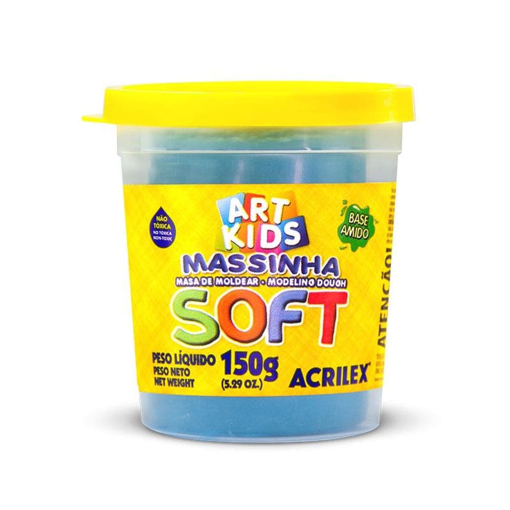 Massa de modelar Soft 150g Azul 109 Acrilex