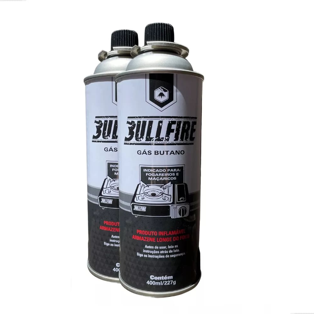 02 Refil Recarga Maçarico Camping Isqueiro Fogão