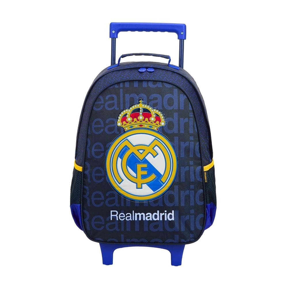 Mochila Escolar De Rodinha Real Madrid  14380