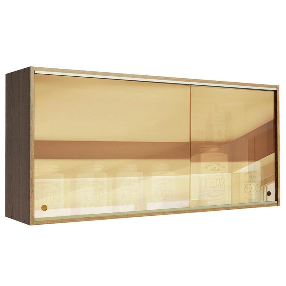 Armário Aéreo Emilly 2 Portas de Correr Madesa