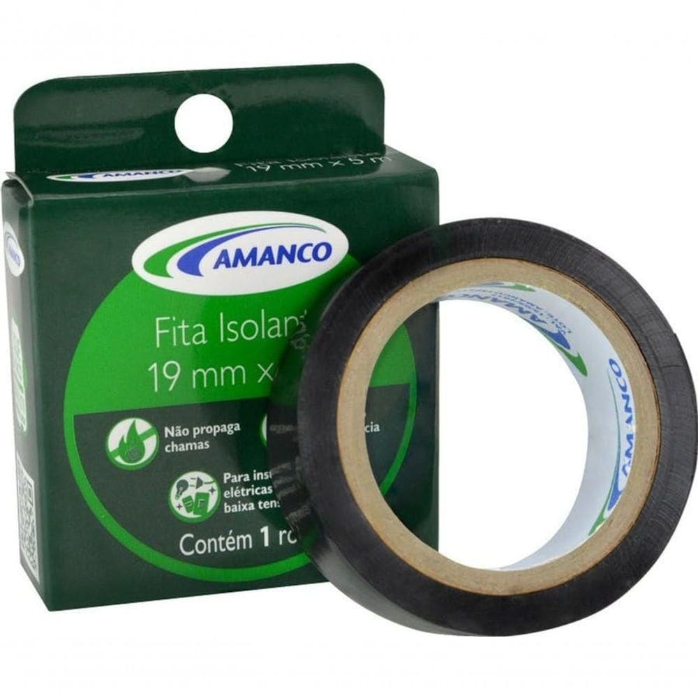 Fita Isolante 19mm X 20m - Amanco
