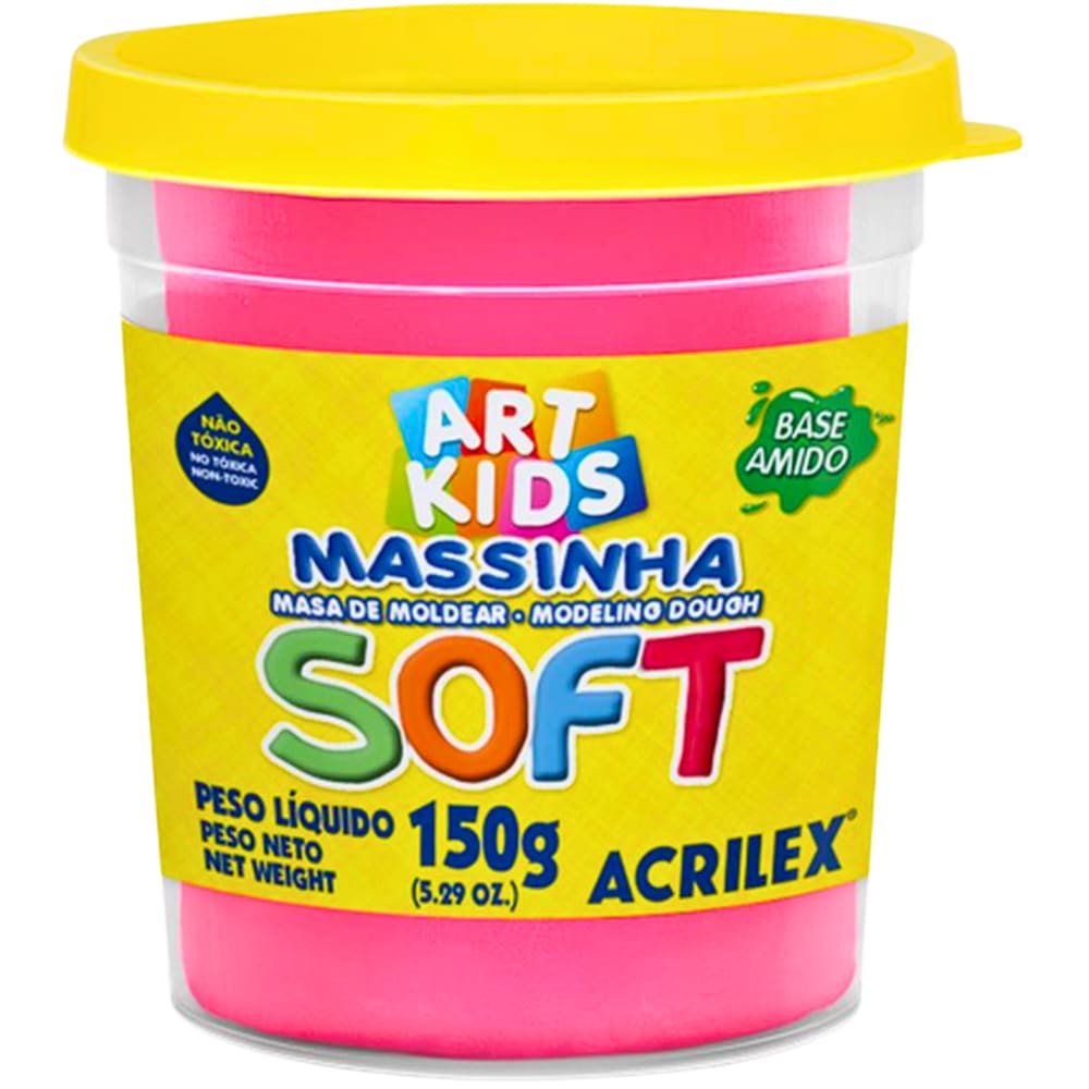 Massinha para Modelar Soft 150 g (Maravilha) Acrilex